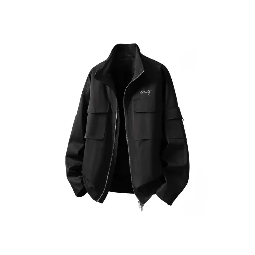 GET MAX GIFT Черная унисекс куртка