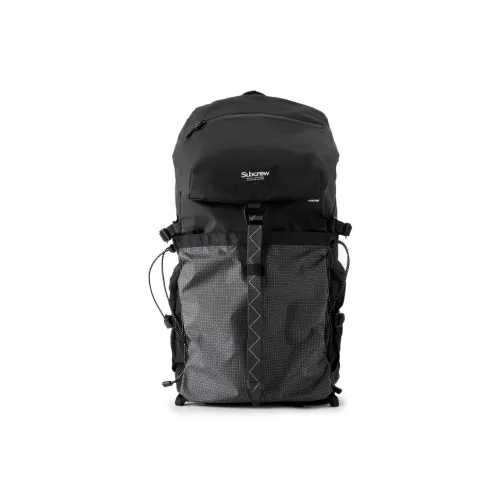 Subcrew Полиэстер Рюкзак Большой Унисекс Черный Белый