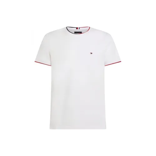 Tommy Hilfiger Белая Мужская T-рубашка