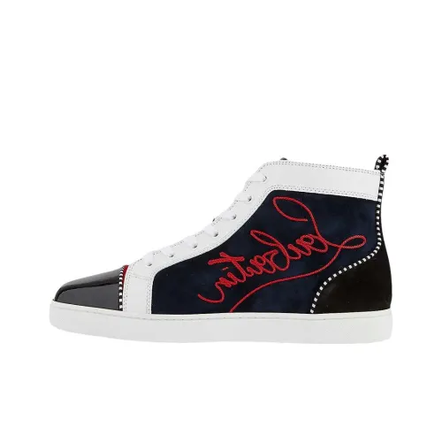 CL Louis High Топ Скейтборд Кроссовки Мужские Синие