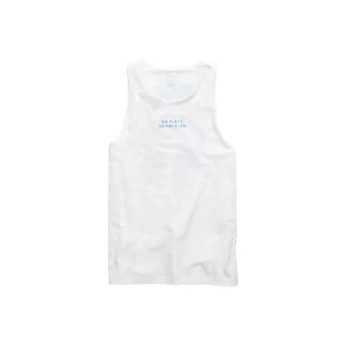 AMERICAN EAGLE Белый Мужские Майки