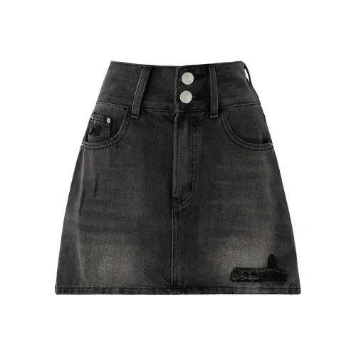 SOON FLOWER Джинсовые короткие юбки Женские