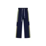 Темно-синий с желтыми полосами