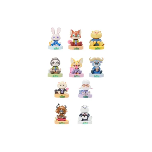 disney x DISNEYLAND Ник Джуди MR. Корова Молния Офицер Бенджамин 2025 Zootopia Cute Collection Слепые коробки