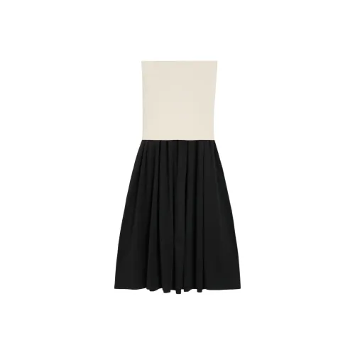 By Malene Birger Черные Женские Платья без рукавов