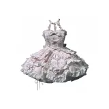 Халтер Позиционирование стиля в розовом цвете