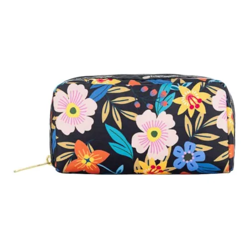 LeSportsac Ткань Клатч Маленький Женский Черный и Многоцветный