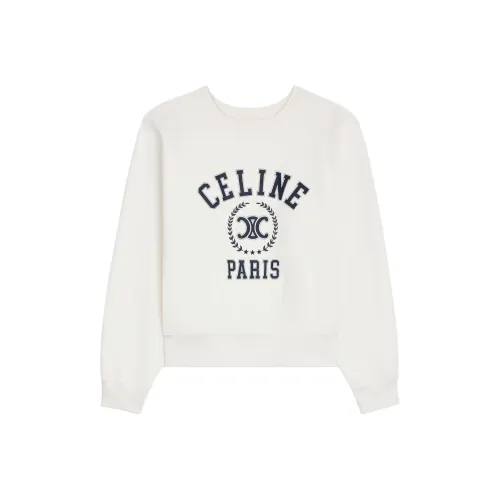 Celine Белые Женские Толстовки