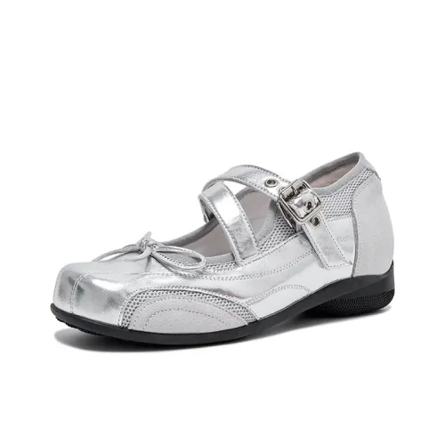 Chibang Платформа Туфли Мэри Джейн 5 см Женские