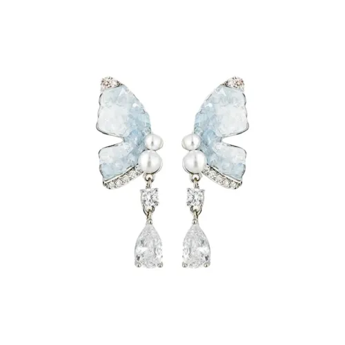 Lano Серьги-гвоздики с синтетическим кубическим цирконием Женские