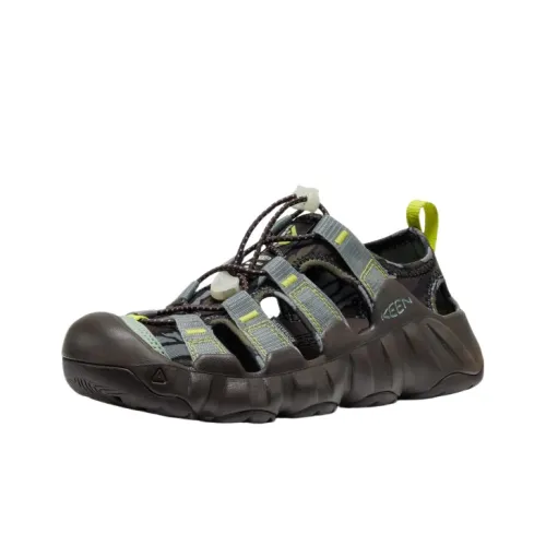 KEEN HYPERPORT H2 Нескользящая сцепляющая и износостойкая обувь для треккинга Женская Коричнево-зеленая