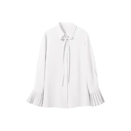 Dajia Poetry Весенний Осенний Рубашка Женская