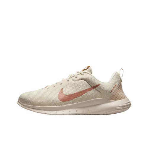 Nike Flex Experience Run 12 Low Топ Беговые кроссовки Женские Бежевый