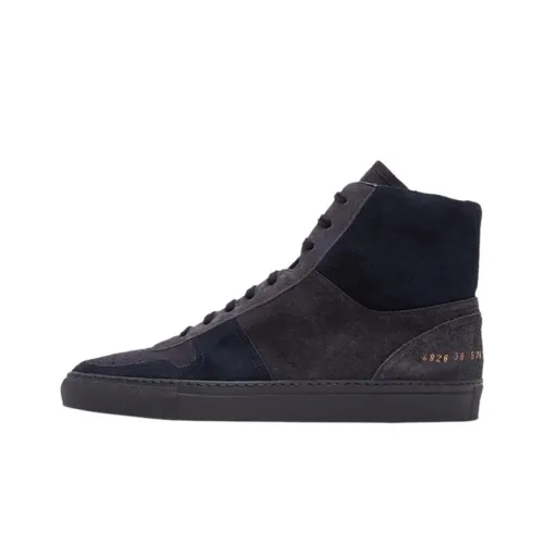 Robert Geller x COMMON PROJECTS Высокие кроссовки для скейтбординга Мужские Морской синий