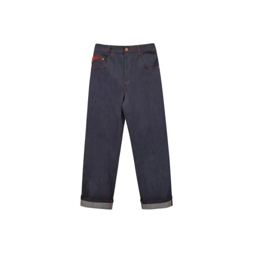 Noiselet Свободный крой Винтаж Брюки Женские