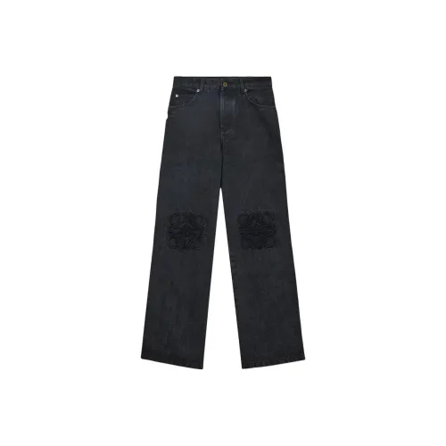 LOEWE Мужские черные джинсы