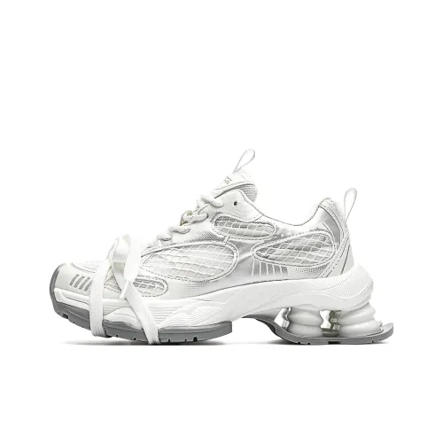 ORD Толстая подошва Низкий топ Экрю Женский