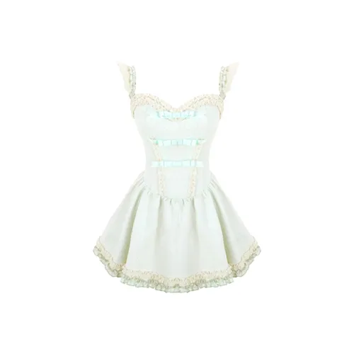 AFGGD Светло-зеленый Женские Слиплатья