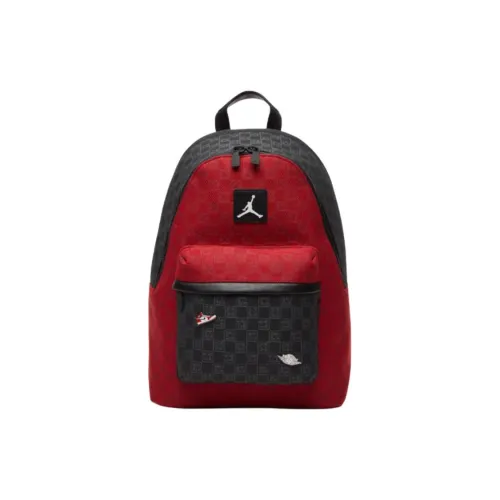 Jordan Polyester Backpack Unisex Black