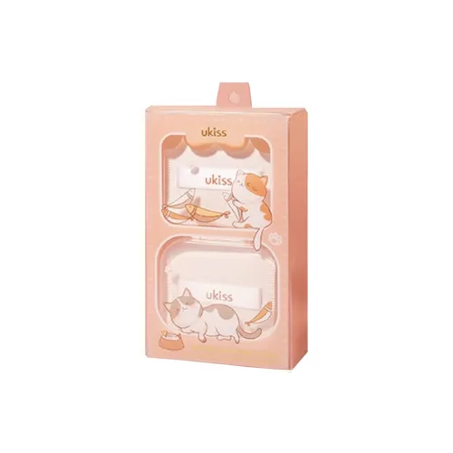 UKISS Puffs / Makeup Sponges Easy to Apply Женские