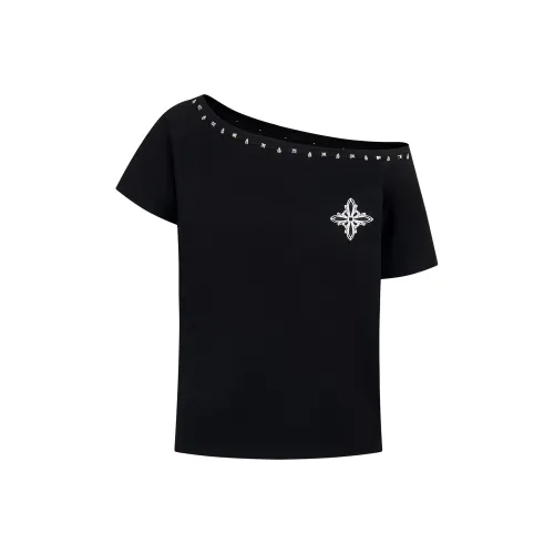 WAYHWEI Комплект с короткими рукавами T-рубашка Женская