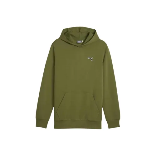 PUMA Толстовка Мужская Оливково-зеленая