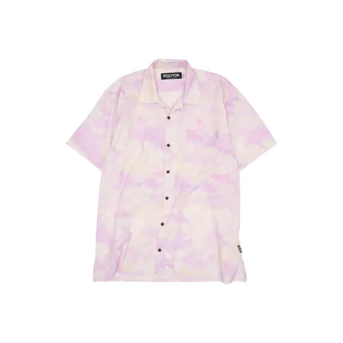 SCULPTOR Розовая унисекс рубашка