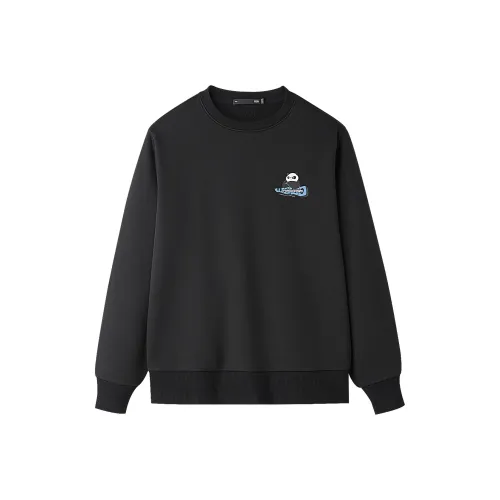 HLA Черный 9N Унисекс Свитшоты