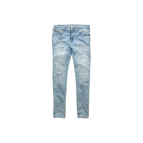 AMERICAN EAGLE Синий Мужской Джинсы