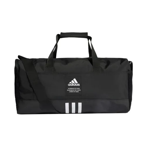 Adidas Полиамид Дорожная Сумка Спортивная Сумка Унисекс Черная