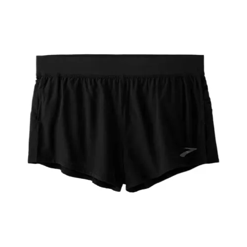 Шорты Brooks черного цвета для мужчин, повседневные