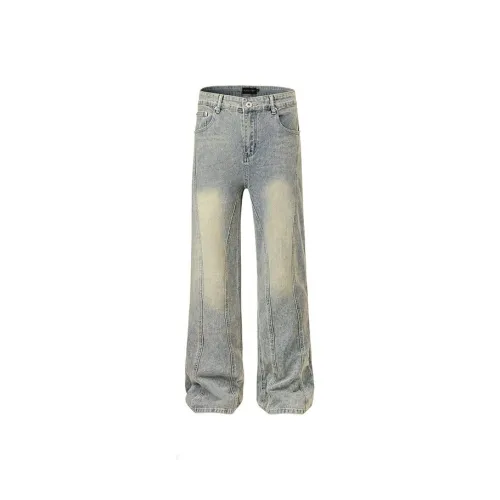 Vine Color Синий Женские Джинсы