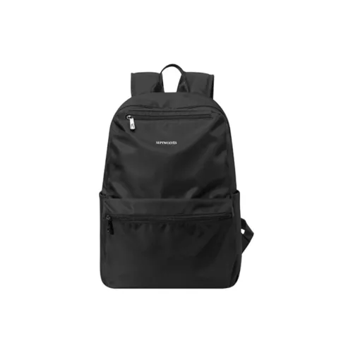 SEPTWOLVES Oxford Backpack Medium Men's Black