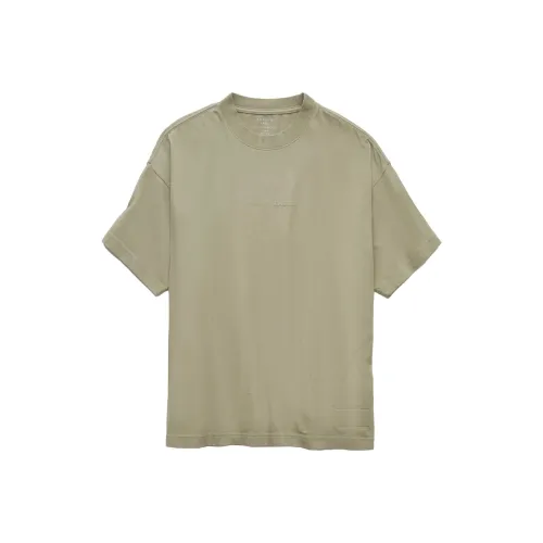 AMERICAN EAGLE Зеленая Мужская Футболка