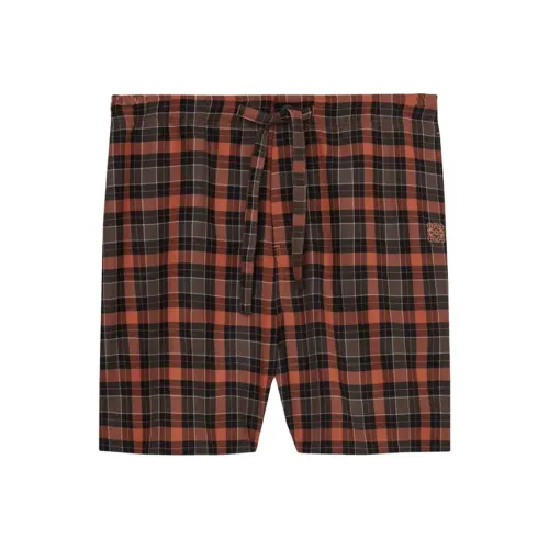 LOEWE Оранжевые Черные Мужские Повседневные Шорты