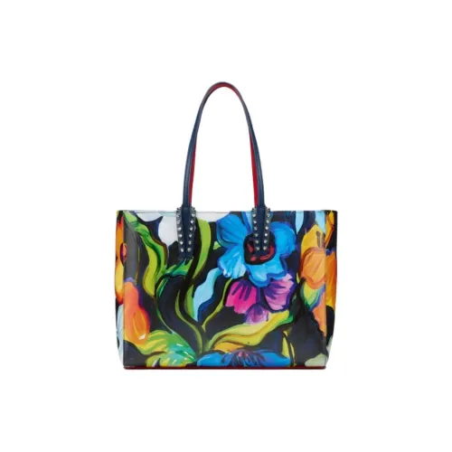 CL Телячья кожа Тоут Сумка Сумка для покупок Сумка Маленькая Женская Многоцветная