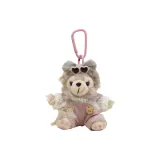 Розовый комбинезон + свитер цвета экрю + стекло