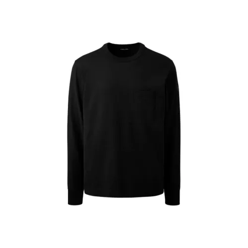 Canada Goose Gladstone Series SS25 T-Shirt Мужской Черный