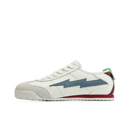 FZFA Lightning Storm Аbrasion Resistant Shock Absorbers Низкий Топ Casual Унисекс