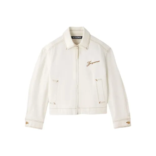 Jacquemus Зипованная джинсовая куртка джинсовая куртка женская