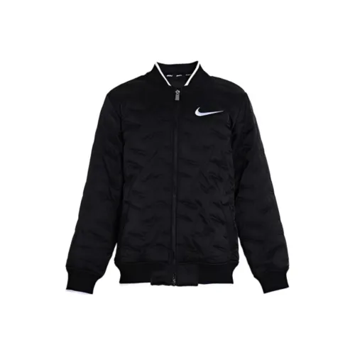 NIKE Черные Kids Утеплённые Куртки