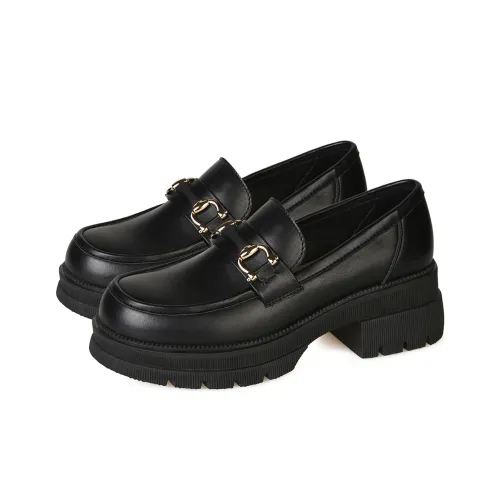 FOXER Лоферы Черные Женские