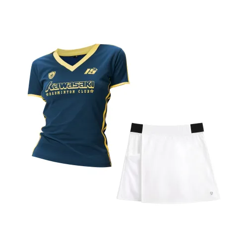 Кавасаки Small Waist Series Бадминтон Джерси Женские