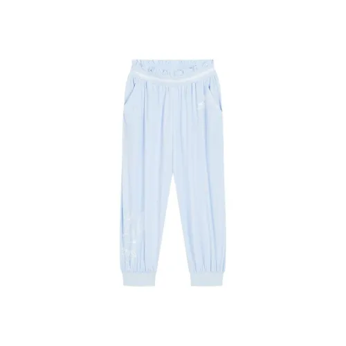 Antakids Вязаные тренировочные штаны для детей зеркально-синий