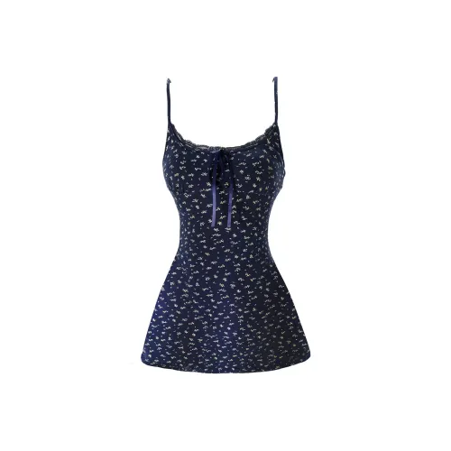 GRAYISMOON Кардиган + Синяя Короткая Юбка Набор [Одежда Sets] Женские Слиплатья