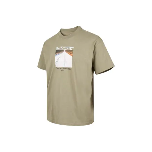 Nike Gray Мужские T-рубашки