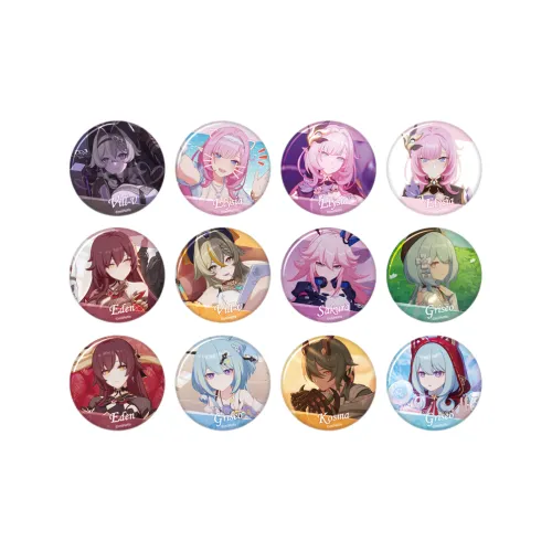 MIHOYO Honkai Impact 3 Элизия Дева Эдем SAKURA Grex Kosmo CG Collection Vol4 Значки