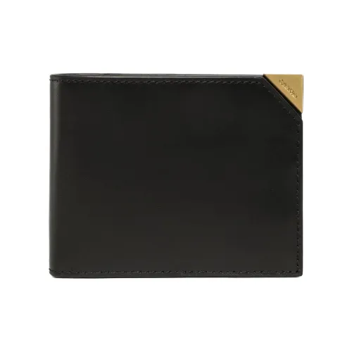 CALVIN KLEIN Кожа Держатель для карт и кошелек Унисекс Черный