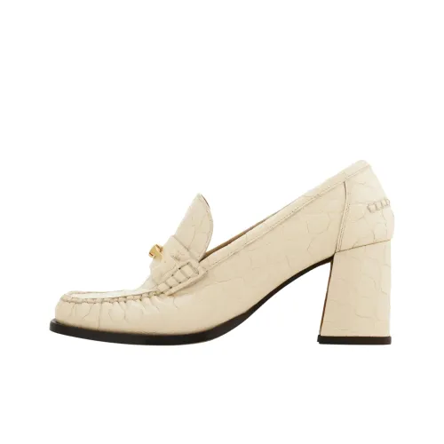 Ferragamo Высокие каблуки Молочно-белый Женские