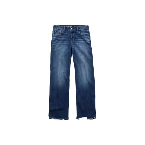 AMERICAN EAGLE Синие Женские Джинсы